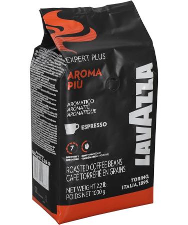 Lavazza Aroma Piu Expert Plus Espresso Coffee Beans 1kg - Pack of 1 - Buy Online on GoSupps.com