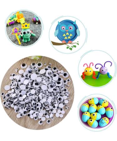 Yeux Mobiles 500 Pack Yeux Autocollant Wobbly Auto-adh sif Adh sifs Collant Yeux Mobile pour Scrapbooking Artisanat Loisirs cr atifs Scrapbooking - Buy Online on GoSupps.com