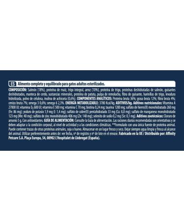 Advance Cat Sensitive Sterilized - Dry Food for Adult Cats Sterilized with Digestive Sensitivities to Salmon - 3 kg - Buy Online on GoSupps.com