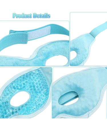 Anseom Eye Mask Cooling - Reusable 2-Pack for Dark Circles Swollen Eyes & Migraine Relief - Cool Eye Mask for Fatigue - Buy Online on GoSupps.com