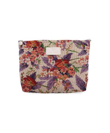 Large Capacity Canvas Cosmetic Bag Makeup Bag Travel Toiletry Bag Coin Bag Pencil Bag(CO1)