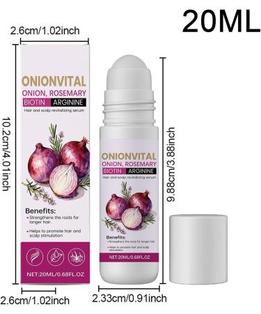 Hair Growth Stimulating Oil Fortifying Roll-On 20ml - Thickening Treatment | Hair Prep Daily Care Travel Home Shampoo - Buy Online on GoSupps.com