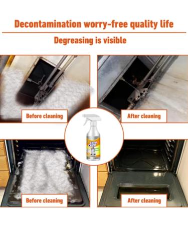 ayattecy LQLQ Clean up kitchen oil stains LQLQ Clean Kitchen Oil Stain Lqlq Powerful Clean Up Kitchen Oil Stains Multi-purpose Foam Cleaner for Range Hood Oven Pots Grill Sink (1 Pcs) - Buy Online on GoSupps.com