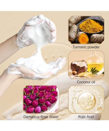 Turmeric Foaming Facial Cleanser - Best Face Wash for All Skin Types | Shop Internationally - Buy Online on GoSupps.com