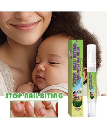 Anti-Nail Biting Solution Anti-Bite Nail Polish 4ml | Finger Protectors for Cuticle Care Manicure Spa Home Nighttime Nail Care for All Ages - Buy Online on GoSupps.com