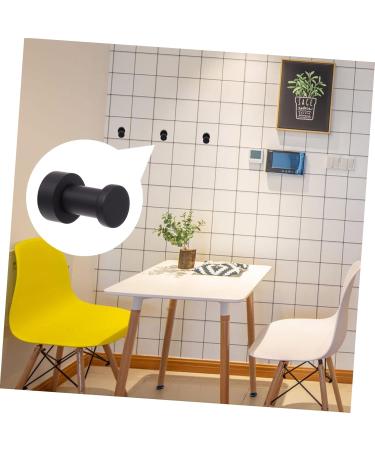 ABOOFAN 4 Pcs Bathroom Towel Hook Heavy Duty Clothes Rack Purses Black Towel Hook Towel Hooks Towel Rack 3X1.8X1.8CMx2pcs Blackx2pcs - Buy Online on GoSupps.com