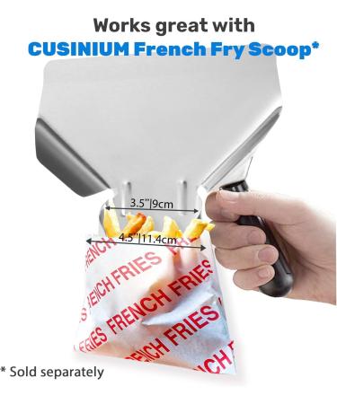 French Fries Bag French Fries Design Small White red S - Buy Online on GoSupps.com