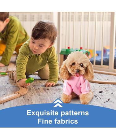 Buy Cute Dog Sweater for Small Dogs - Warm Cotton Hoodie Coat for Puppies & Cats - XXL Pink & Red - Buy Online on GoSupps.com