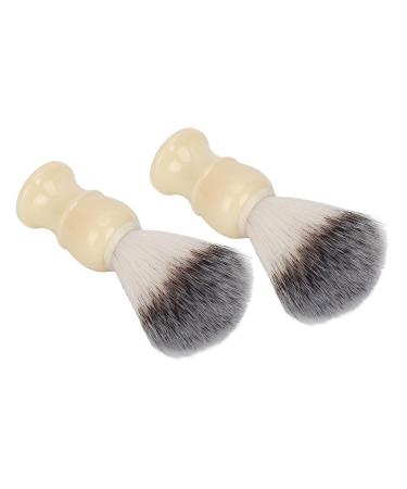 Men's Shaving Soap Brush 2 Pack - Stylish Handle Beard Lather Brush for Maximum Lather at Home | International Shipping Available - Buy Online on GoSupps.com