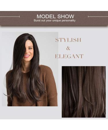 Buy Black Curly Wig for Women | Long Synthetic Brazilian Hair - 80s 60s 70s Cosplay Style - Buy Online on GoSupps.com