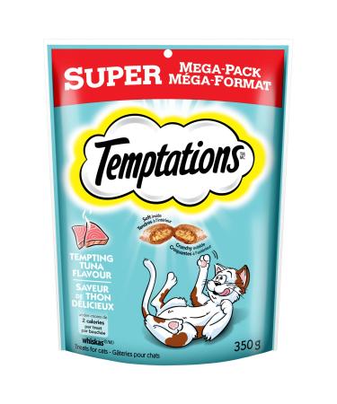 Temptations Adult Cat Treats Tempting Tuna Flavour 350g Pouch 350 g (Pack of 1) Tuna Cat Treats