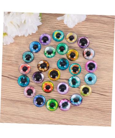 Sewacc 150-Piece Opal Glass Patch Jewelry Kit | Mini-Resin Animals & Flower Toys | Flat Back Doll Eyes for Crafting | Random Colors - Buy Online on GoSupps.com