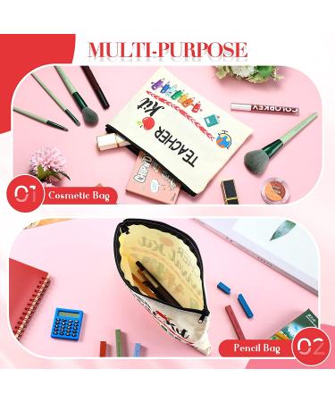 Teacher Appreciation Gift Set: Makeup Pouch, Keychain, & Initial - Graduation Gifts - Buy Online on GoSupps.com