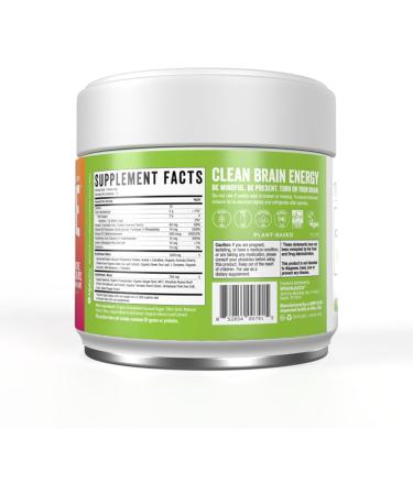 BrainJuice Nootropics Brain Support Supplement Gluten Free Powder for Energy and Focus Pre Workout w/Alpha GPC Vitamin B & Organic Green Tea Extract Caffeine Active Pomegranate Acai 15 Servings - Buy Online on GoSupps.com