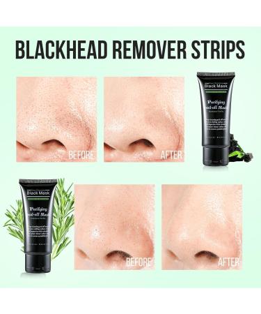 Black Head Remover Charcoal Peel Off Mask - Deep Cleansing Pore & Acne Treatment for All Skin Types - Buy Online on GoSupps.com