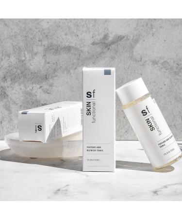 Skin Functional Texture and Blemish Tonic 2% Salicylic Acid Tonic Anti-Acne Sebum & Dead Skin Cleanser Anti-Ageing for Cell Regeneration 100 ml - Buy Online on GoSupps.com