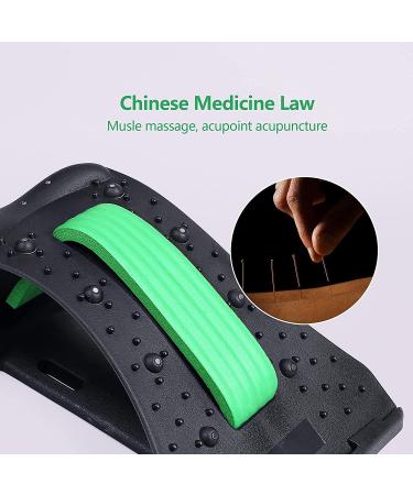 Neck Stretcher for Neck Pain Relief Upper Back and Shoulder Relaxer for Muscle Relax and Spine Alignment Cervical Traction Device for Cervical Spine Alignment Adjustable 4 Level (Green) - Buy Online on GoSupps.com