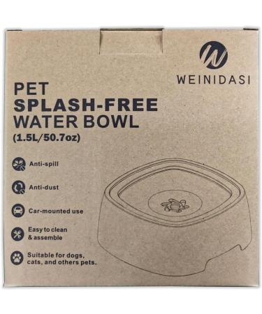 Weinidasi WassernaPf for Dogs - 1.5L Water Stake for Cats/Dogs | Portable Anti-Slab Drinking Trinker - Perfect for Home & Travel - Buy Online on GoSupps.com