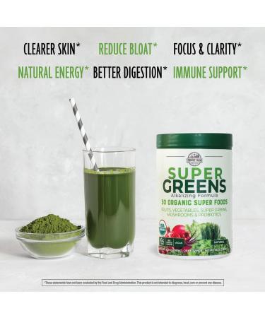 COUNTRY FARMS Super Greens Drink Mix with Beets Powder - 50 Organic Superfoods Fruits & Vegetables Blend with Nitrates for Circulation 30 Servings - Buy Online on GoSupps.com