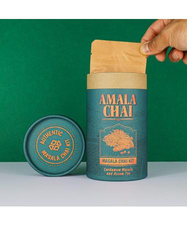 Cardamom Masala & Assam Tea Kit for 15 Cups | Authentic Masala Chai Blend - Buy Online on GoSupps.com