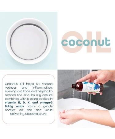Fractionated Coconut Oil - Pure Cold Pressed MCT Carrier Oil for Essential Oils, Skin & Hair Moisturizer - Buy Online on GoSupps.com