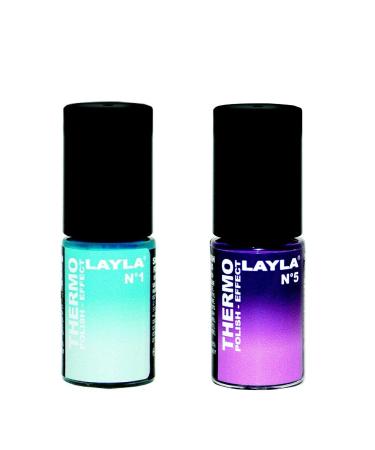 Layla Thermo nail polish duo pack n 2