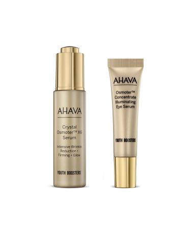 AHAVA Youth Boosters Crystal Osmoter 6X Intense Wrinkle Reduction & Firming Serum and Osmoter Eye Concentrate