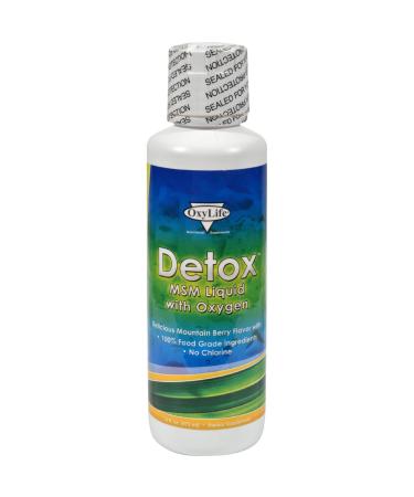 Oxylife Detox MSM Liquid with Oxygen - 16 fl oz
