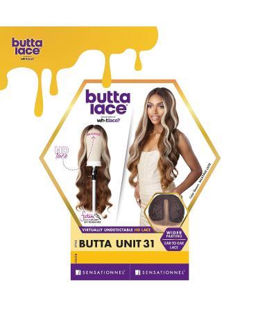 Sensationnel Butta Lace Front Wig - Natural Pre-Plucked Hand-tied HD Lace 5 Deep Part - BUTTA Unit 31 (BALAYAGELATTE) - Buy Online on GoSupps.com