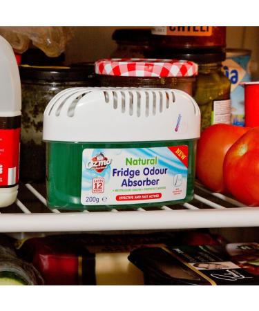 Ozmo 2 in 1 Fridge Odour Absorber 200g - Keep Your Fridge Fresh and Clean - Buy Online on GoSupps.com