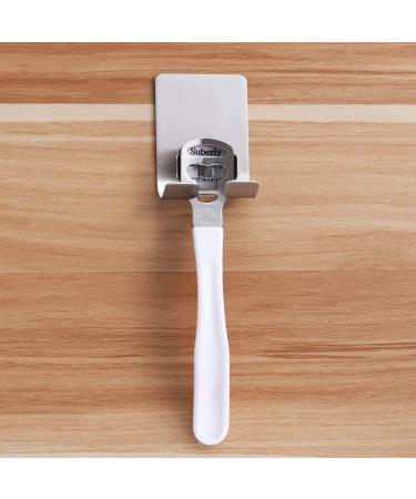 Bestonzon Self Adhesive Razor Holder | Stainless Steel Waterproof & Rustproof Bathroom Organizer - Buy Internationally - Buy Online on GoSupps.com