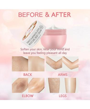 265G Trendyfave Sweet Almond Oil Rose Moisture Body Cream Large Capacity Body Skin Care Moisturiser For Women Skin Brightening Cream Moisturiser For Dry Skin With Niacinamide - Buy Online on GoSupps.com