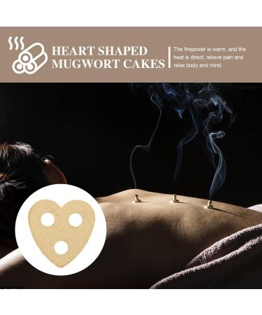 CLISPEED 10pcs Cake Case Moxibustion Stick Wormwood Cake Chinese Acupuncture Cake Store Artemisia Argyi Chinese Moxibustion Pads Moxibustion Block Moxibustion Mat Moxa Chinese Style Khaki 3X2.8cm - Buy Online on GoSupps.com