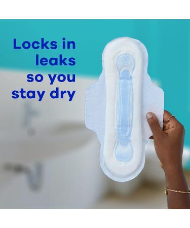 Always Maxi Feminine Pads Size 3 Extra Long Super Absorbency with Wings, Unscented - 33 Count - Buy Online on GoSupps.com