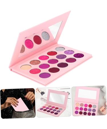 FOMIYES 15 Shimmer Eyeshadow Glitter Makeup Colorful Eyeshadow Makeup Palette Eye Shadow Miss Powder Matte 1 count (Pack of 1) Purple - Buy Online on GoSupps.com