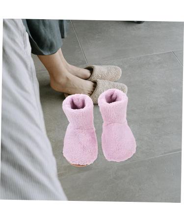 Buy Housoutil Electric Warm Shoes - Plush Winter Foot Warmers 27x9cm Men's Heated Slippers Perfect for Cold Weather - Buy Online on GoSupps.com