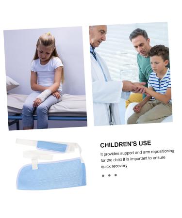 Children's Arm Sling Suspend Shoulder Sling for Torn Rotator Cuff Shoulder Immobilizer Sling Medical 50X27CM Sky-blue - Buy Online on GoSupps.com