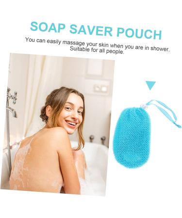 FRCOLOR 2pcs Soap Bath Bag - Exfoliating Nylon Soap Bubble Maker & Facial Cleaning Soap Saver for Travel - Buy Online on GoSupps.com