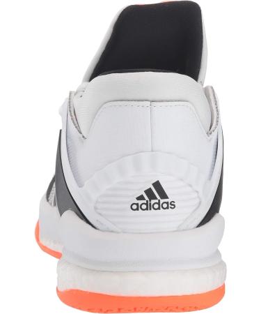adidas Men's Stabil X Mid Volleyball Shoe 14 - White/Black/Solar Orange - Buy Online on GoSupps.com