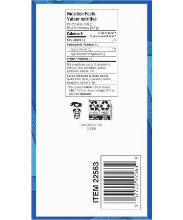 Trident Sugar Free Peppermint Gum Superpak Chewing Gum Pack of 12 Peppermint 168 count (Pack of 1) - Buy Online on GoSupps.com