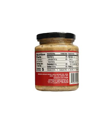 Cherry Artisan Mustard - Michigan Tart Cherries - Mild and Sweet Condiment - 9 oz - Buy Online on GoSupps.com