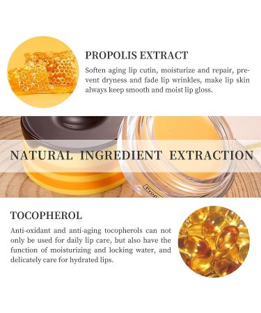 LSxia Bee Balm Honey Lip Mask - Hydrating & Moisturizing Lip Care for Dry Cracked Lips - Buy Online on GoSupps.com