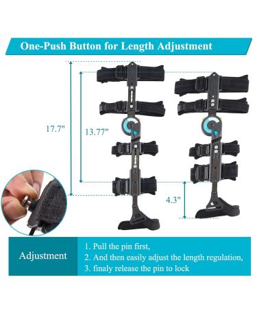 Hinged ROM Elbow Brace with Hand Grip | Post-Op Support & Sling Stabilizer for Arm Injury Recovery | Fracture Rehabilitation - Left Arm - Buy Online on GoSupps.com