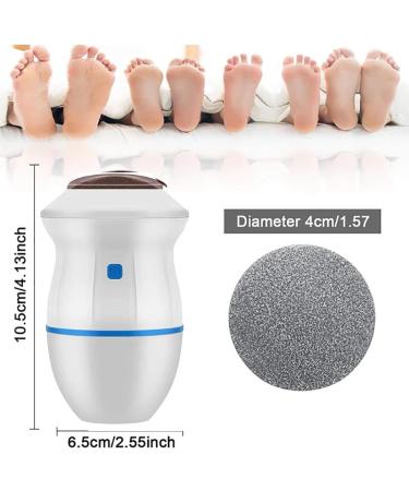Brizoft - Brizoft Electric Foot Grinder Brizoft Foot Shaver 2024 New Electric Foot Grinder Skin Hard Rupture Skin Trimmer Dead Skin Electric Callus Remover for Feet Rechargeable (2Pcs) - Buy Online on GoSupps.com