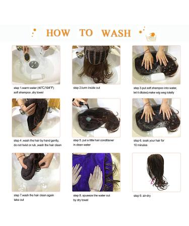 Esmee 20-Inch Long Black Brown Layered Synthetic Hair Wig with Ponytail - Perfect for Everyday Wear & Parties - Buy Online on GoSupps.com