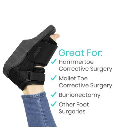 Vive Offloading Post-Op Shoe - Forefront Wedge Boot for Broken Toe Injury - Small Size - Buy Online on GoSupps.com