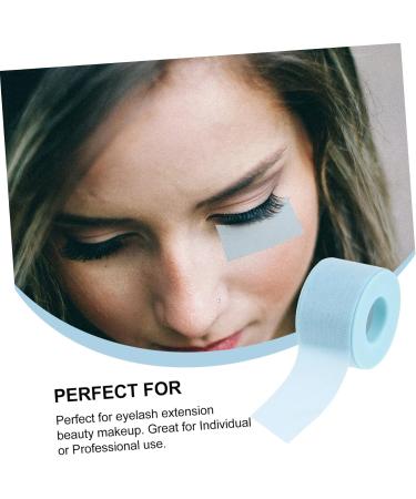Beatifufu 1 Roll Eyelash Glue Lash Extension Tape Micropore Fabric Tape Beauty Salon Supplies Eyelash Tape Foam Tape Eyelash Patches Extend Non-woven Fabric Microporous - Buy Online on GoSupps.com