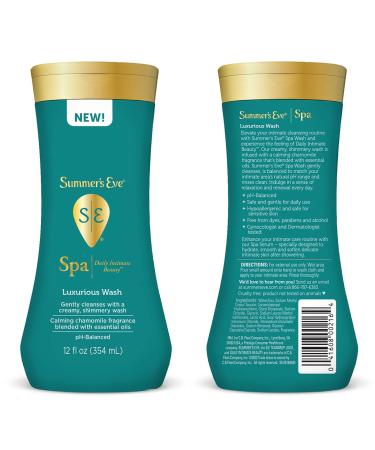 Summer's Eve Spa Daily Beauty Skin Serum & Cleansing Feminine Wash Set - Buy Online on GoSupps.com