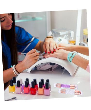 minkissy 4 Pcs Nail Stamp Silicone Nail Art Printer Silicone Nail Pen Nail Art Stamper Kit Silicone Nail Tools French Manicure Stamp Diy Manicure Tool Double Head Purple Silica Gel Die 11.5X2X2CMx2pcs Purple Transparent Colorx2pcs - Buy Online on GoSupps.com