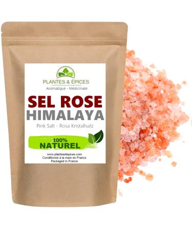 P&E Plantes & Epices - Pure Himalayan Pink Salt 250 g - Resealable Biodegradable Freshness Bag